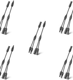 pjerjzn solar panel 30a 1000v y branch connector cable kit