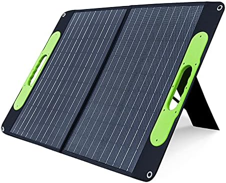 bluerise portable 60w solar panel for outdoor power generation