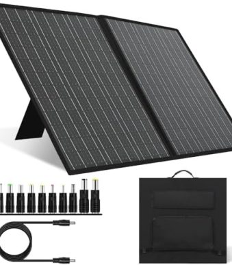 panana 18v portable solar cell solar charger for outdoor power