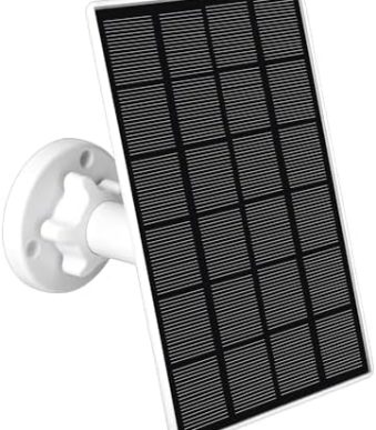 powgrow 5v 3.5w solar charger for stick up/spotlight cam