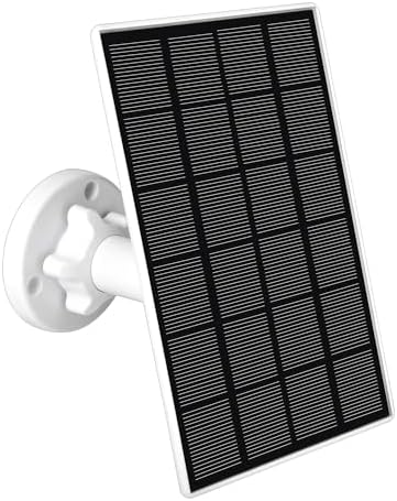 powgrow 5v 3.5w solar charger for stick up/spotlight cam