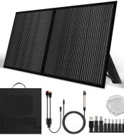 sunsul 100w 12v foldable portable solar panel for outdoor use
