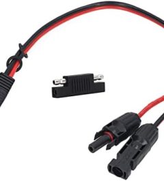 biitfuu sae connector cable adapter for solar panels with extension