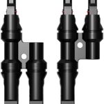 topmatty solar panel connectors t branch  ip67 waterproof
