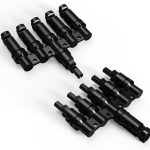 topmatty solar panel t branch connectors for ip67 waterproof connection