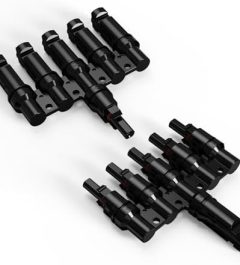 topmatty solar panel t branch connectors for ip67 waterproof connection