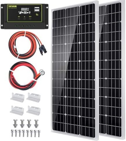 topsolar 200w solar panel kit for off-grid systems