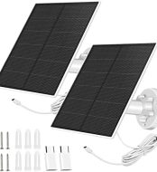 sankaba solar panel for security camera 2 pack