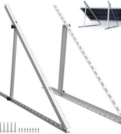 eco-worthy solar panel mount brackets with adjustable tilt legs