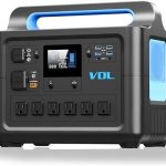 vdl hs1500 portable power station lifepo4 solar generator
