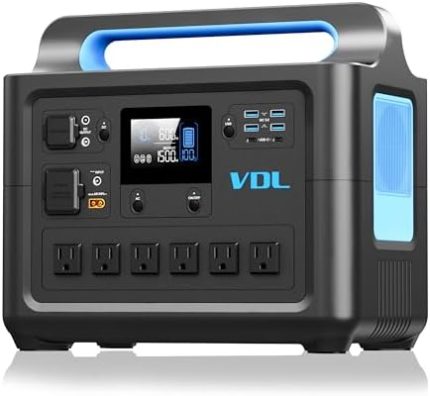 vdl hs1500 portable power station lifepo4 solar generator