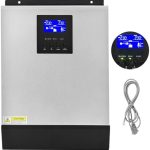 vevor 2400w 24v hybrid solar inverter with mppt charge controller