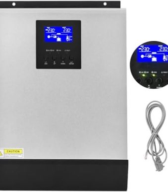 vevor 2400w 24v hybrid solar inverter with mppt charge controller