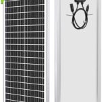 werchtay 100w solar panel for various off-grid applications