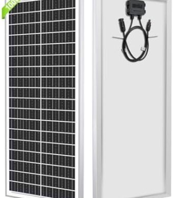 werchtay 100w solar panel for various off-grid applications