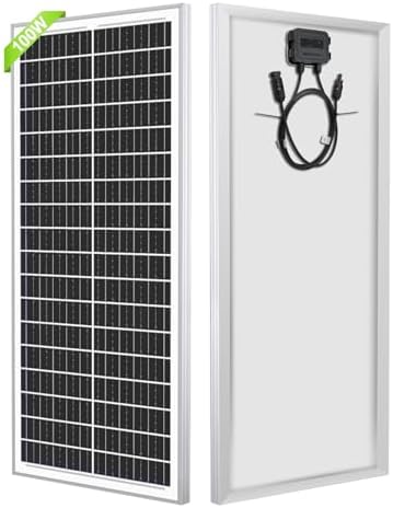 werchtay 100w solar panel for various off-grid applications