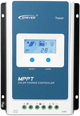 epever 10a 130w mppt solar charge controller for various battery charging