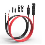 basker 15ft 10awg solar extension cable set with connectors & spanner