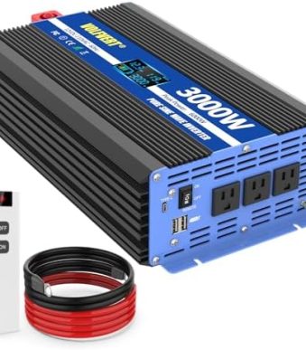 volfvert 3000w pure sine wave inverter for home and car power
