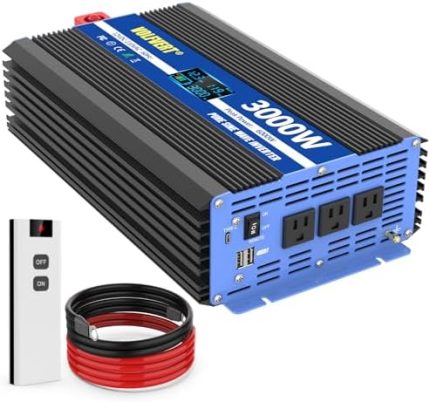 volfvert 3000w pure sine wave inverter for home and car power