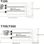 powlsojx 700w solar grid tie micro inverter with mppt technology