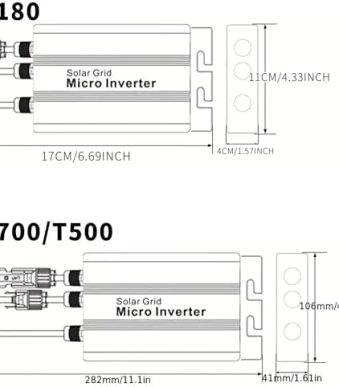 powlsojx 700w solar grid tie micro inverter with mppt technology