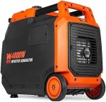 ‎wen 4800w portable inverter generator with atts of power