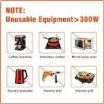 zerokor 300w portable power bank generator, ideal for outdoor
