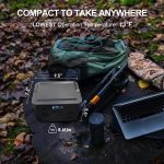 wetown 300w lifepo4 power station with solar generator for camping
