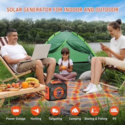 apowking 300w portable power station with 110v ac outlet