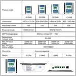 epever 10a 130w mppt solar charge controller for various battery charging