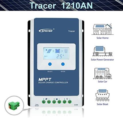 epever 10a 130w mppt solar charge controller for various battery charging