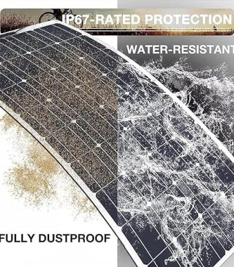 xscq flexible 1200w solar panel kit 2pcs for off-grid applications