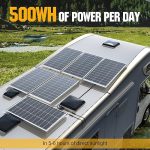 solperk 100w solar panel high-efficiency for various applications