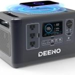 deeno x1500 portable power station for outdoor use