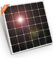 dokio 150w 18v monocrystalline solar panel efficient, durable for rvs, boats