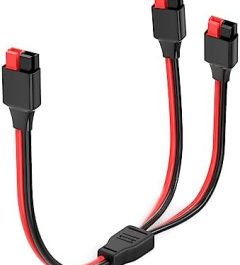 elfculb anderson y splitter cable for solar generator power station