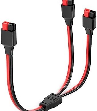 elfculb anderson y splitter cable for solar generator power station