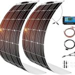 xscq flexible 1200w solar panel kit 2pcs for off-grid applications