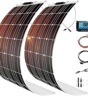 xscq flexible 1200w solar panel kit 2pcs for off-grid applications