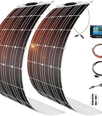 xscq flexible 1200w solar panel kit 2pcs for off-grid applications
