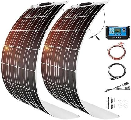 xscq flexible 1200w solar panel kit 2pcs for off-grid applications