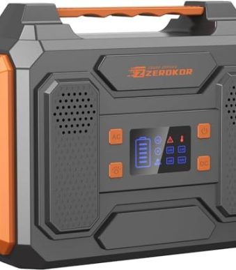 zerokor 300w portable power bank generator, ideal for outdoor