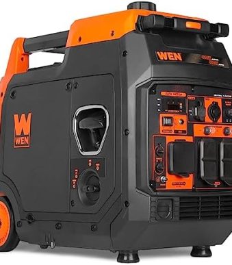 ‎wen 4800w portable inverter generator with atts of power