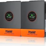 powmr powerful 10000w solar inverter with mppt, off-grid hybrid system