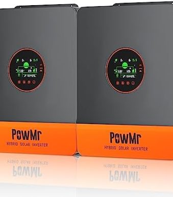 powmr powerful 10000w solar inverter with mppt, off-grid hybrid system