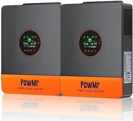 powmr powerful 10000w solar inverter with mppt, off-grid hybrid system